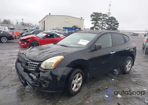 2010 Nissan Rogue S из США, поврежденный, VIN JN8AS5MV4AW137219